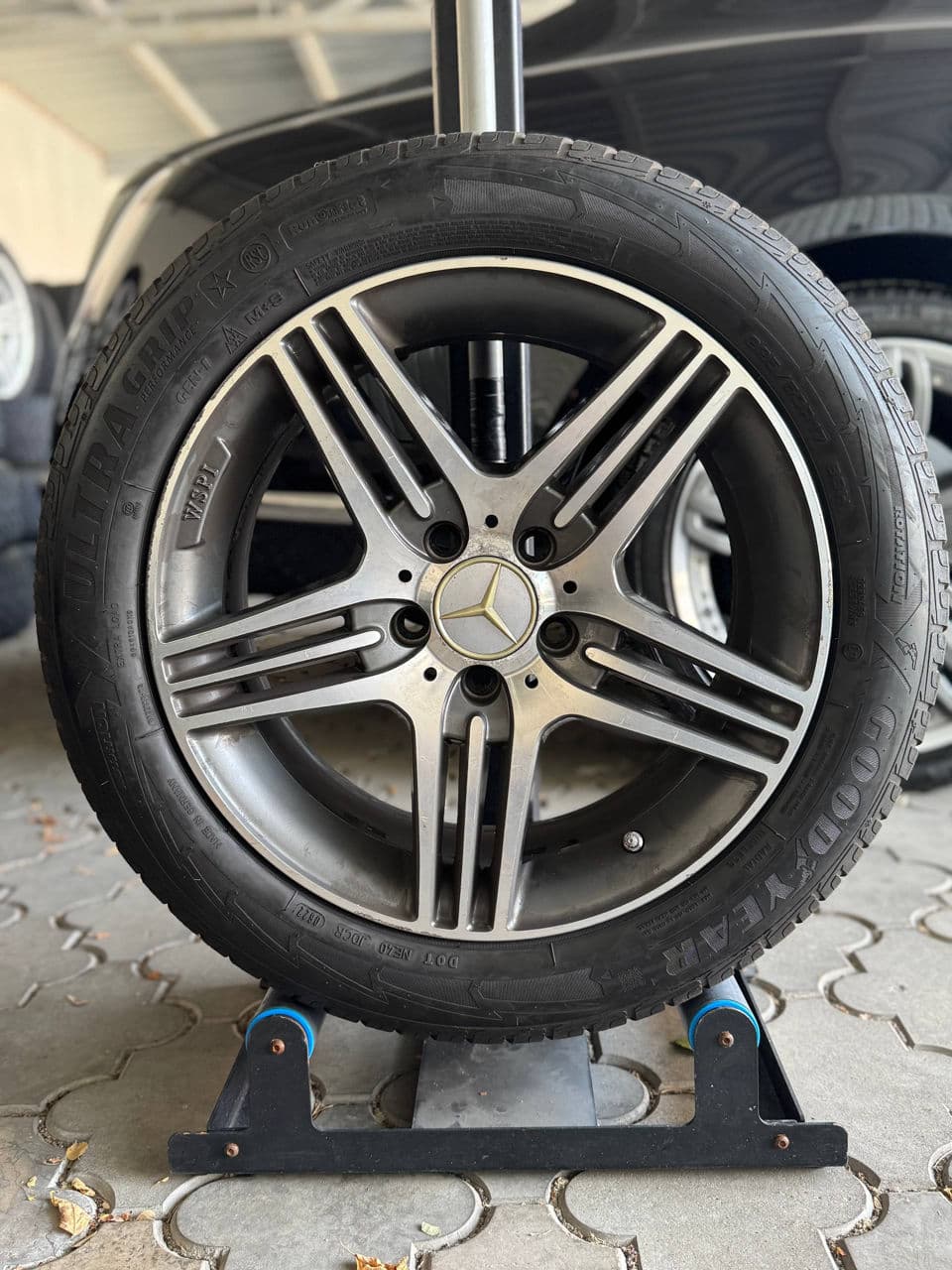 225/50 r17 roti mercedes с class goodyear | комплект диски/шины мерседес с класс