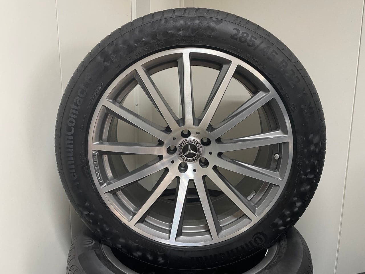 285/45 R22 Roti Mercedes GLS Continental | комплект диски/шины Мерседес ГЛС