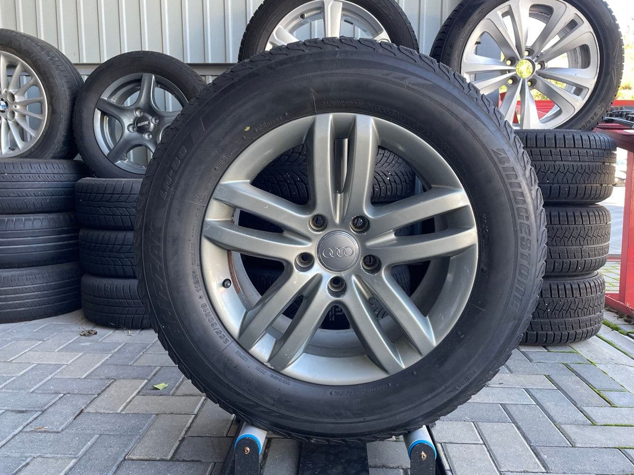 255/60 R18 Roti Audi Q7 Bridgestone | Комплект Диски/Шины Ауди Q7