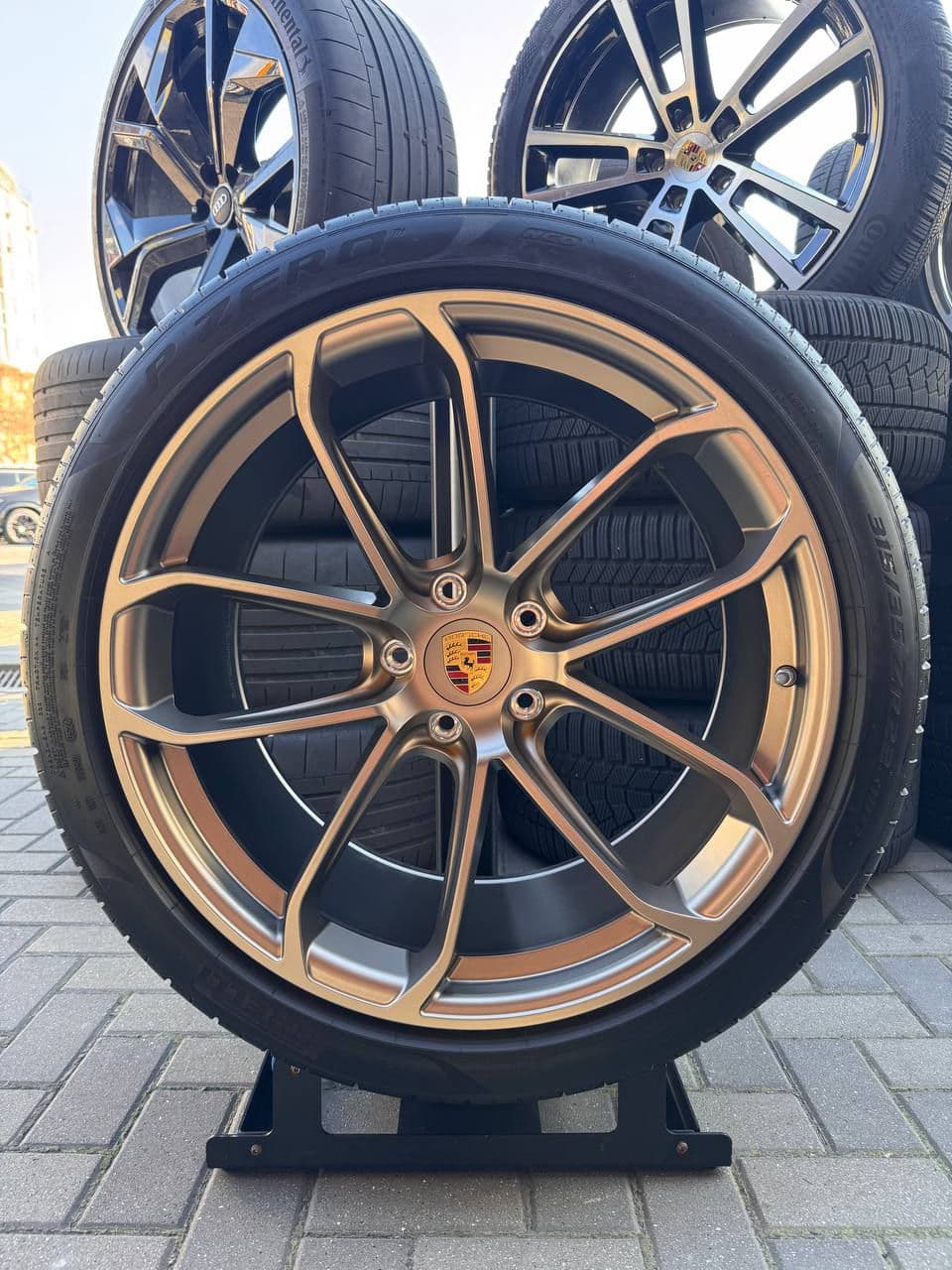 285/40 R22 Roti Porsche Cayenne Turbo GT Pirelli - Комплект Диски/Шины Порше Кайен Турбо ГТ