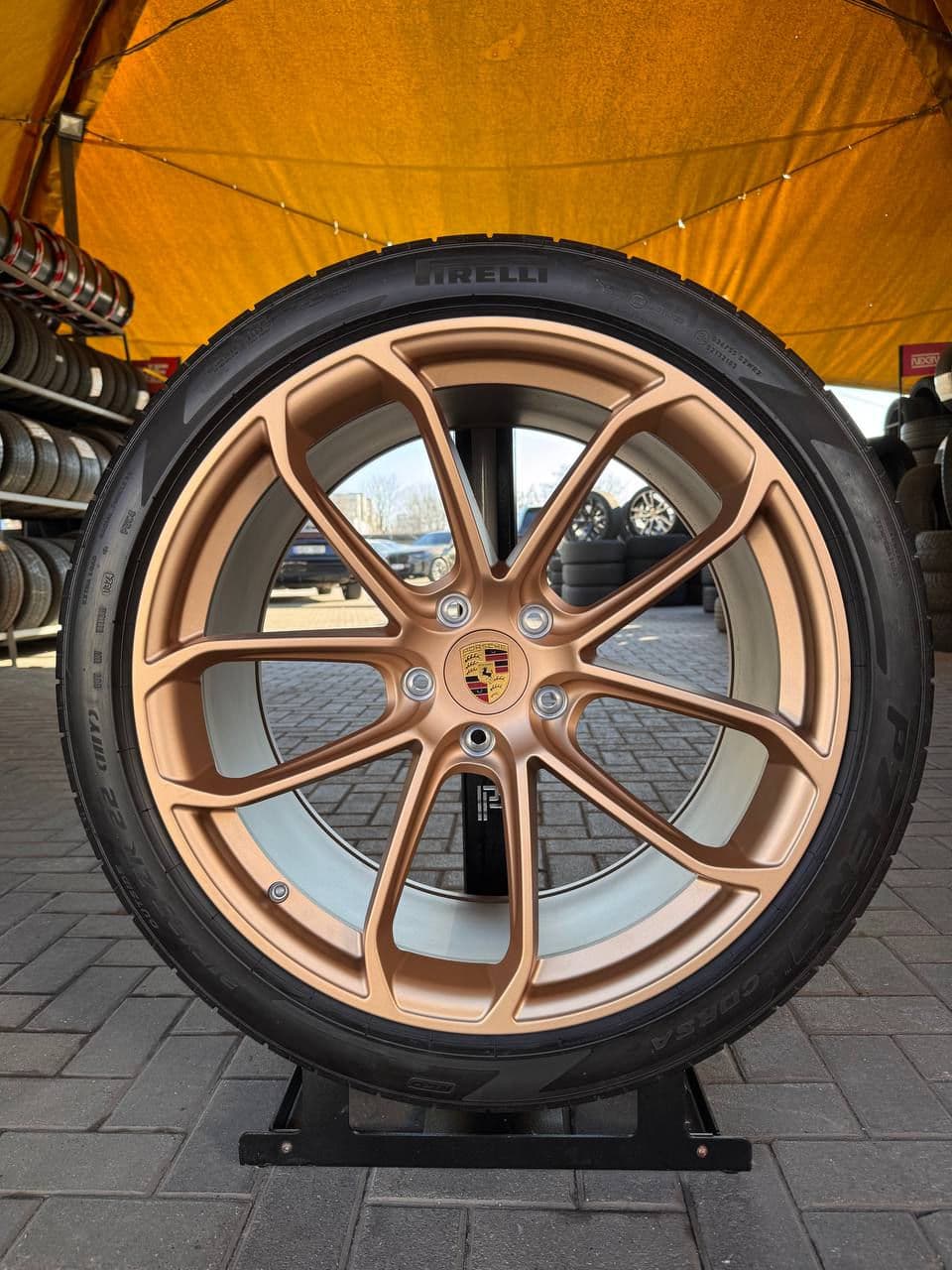 285/40 R22 Roti Porsche Cayenne Turbo GT Pirelli - Комплект Диски/Шины Порше Кайен Турбо ГТ