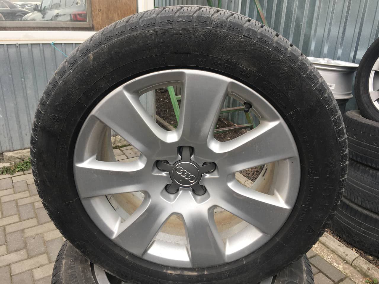 235/55 R18 Roti Audi A6, A8 Continental - Комплект Диски/Шины Ауди А6, А8
