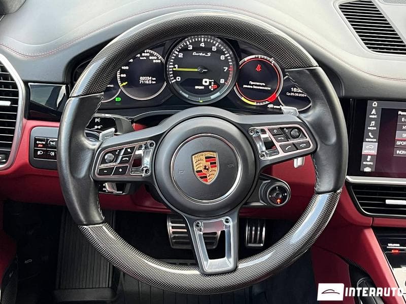 2020 Porsche Cayenne Turbo S-E Hybrid Coupe — Miniatură 9