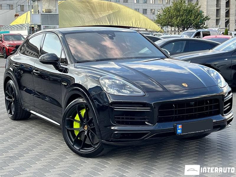 2020 Porsche Cayenne Turbo S-E Hybrid Coupe — Miniatură 3