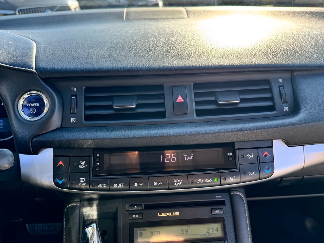 2012 Lexus CT 200h — Miniatură 9