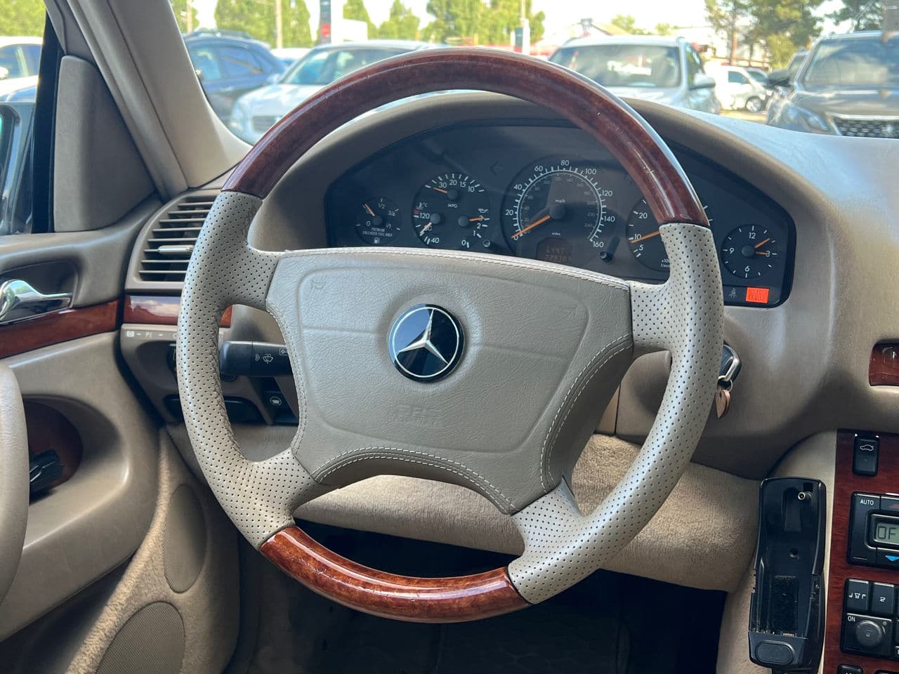 1998 Mercedes S 320 — Miniatură 9