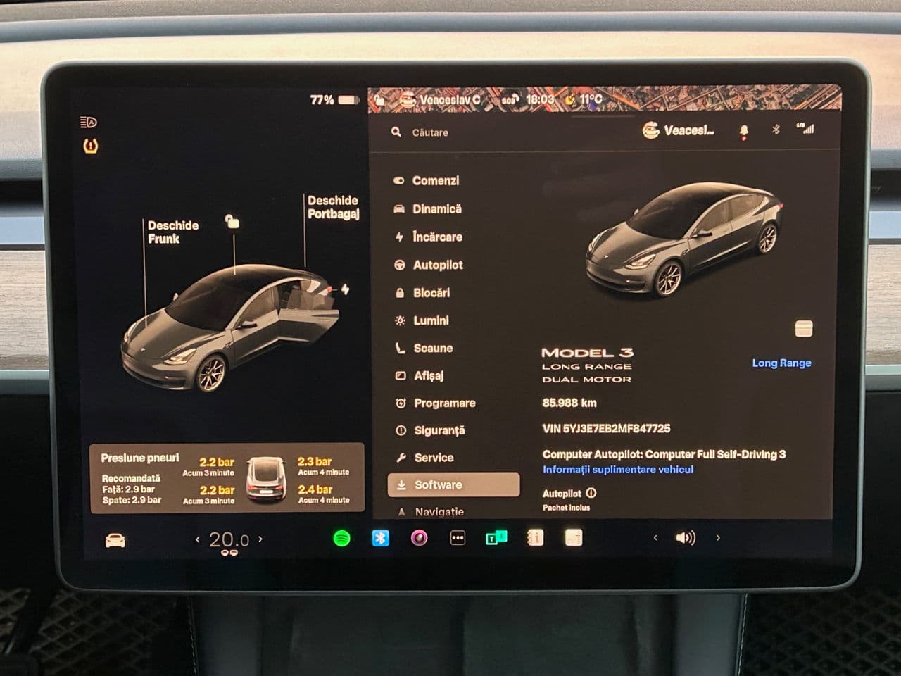 2020 Tesla Model 3 — Miniatură 10