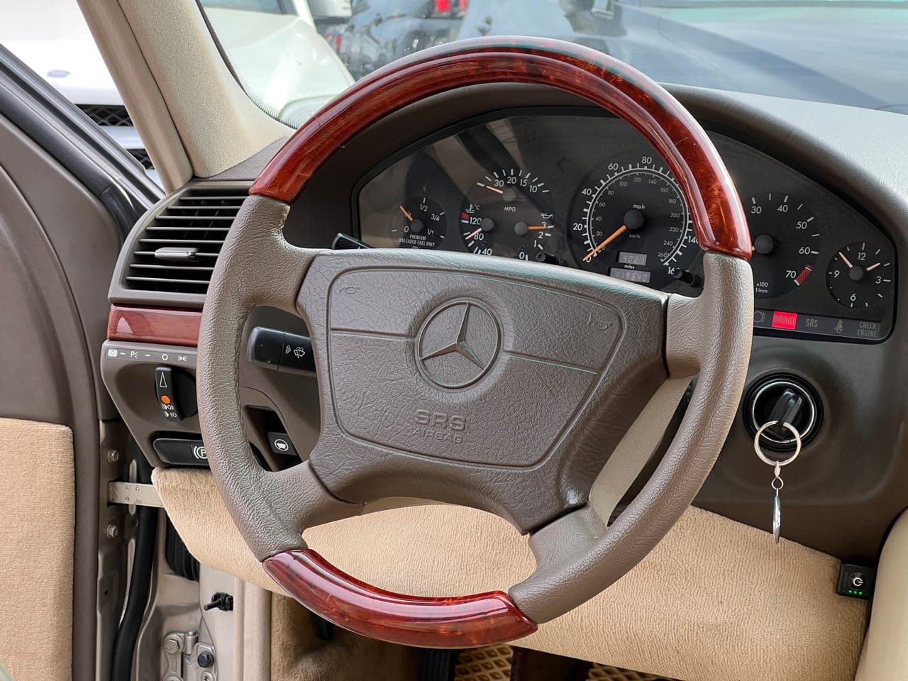 1995 Mercedes S 320 — Miniatură 7