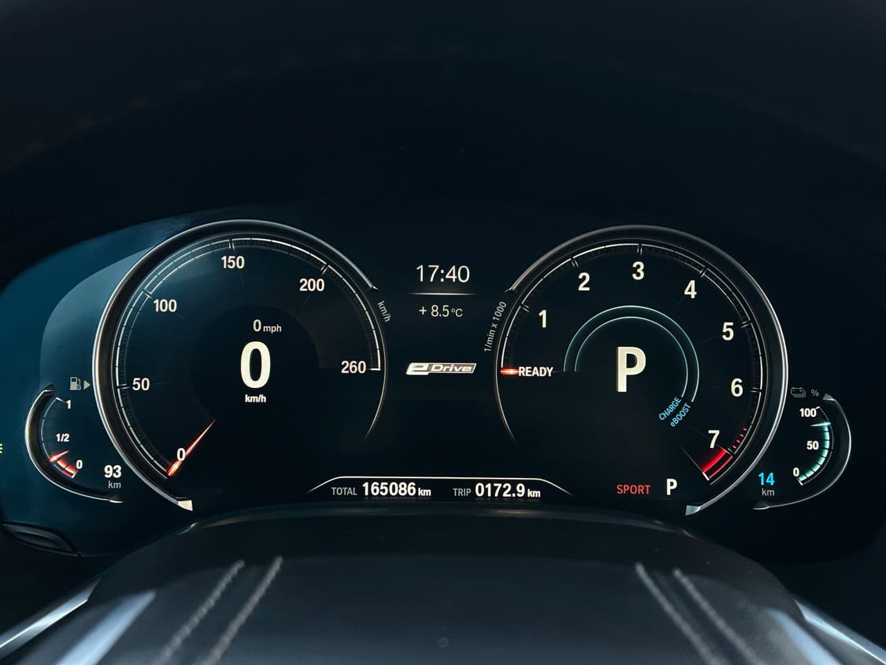 2017 BMW 740e — Miniatură 14