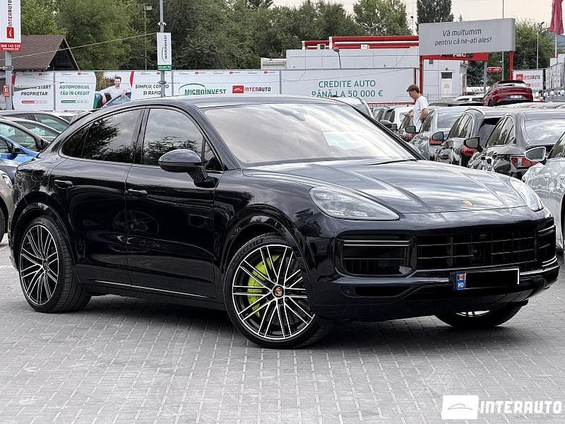 2020 Porsche Cayenne Turbo S-E Hybrid Coupe — Miniatură 3