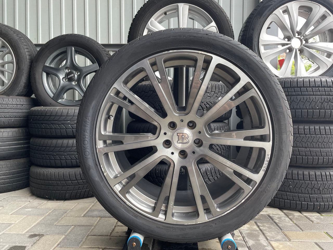 265/35 R22 - 295/30 R22 Roti Mercedes G Class Brabus Yokohama | Комплект Диски/Шины Мерседес Брабус